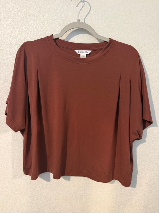 Athleta Tops - Athleta Women's Brick Short Sleeve Crewneck Top
